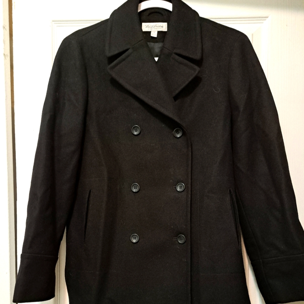 Brooks Brothers pea coat
